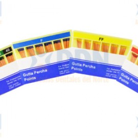 PUNTAS DE GUTTAPERCHA EXTRA FINE XF