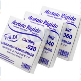 ACETATO SUELTO RIGIDO CAL. 20